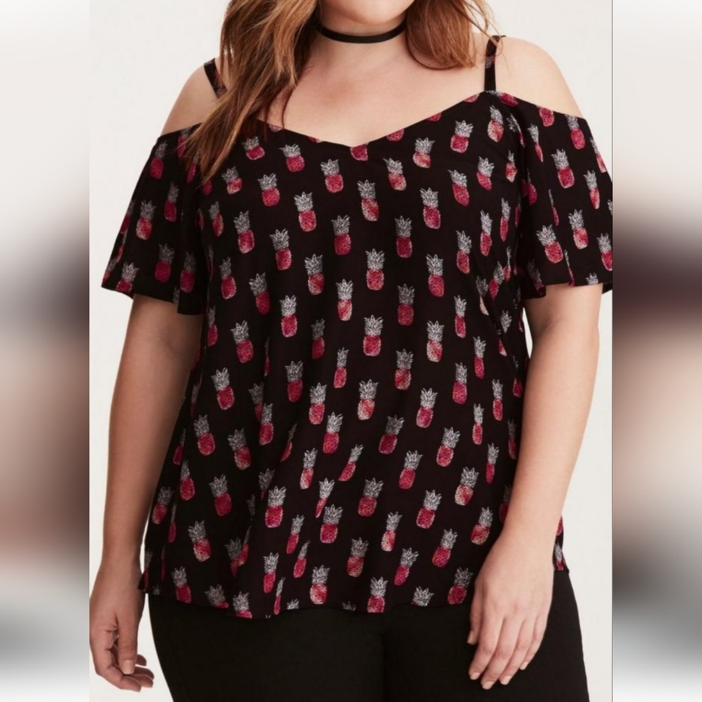 Torrid Cold Shoulder Shirt